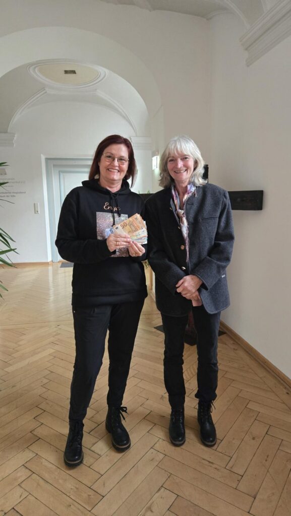 Spendenübergabe für Hospiz Polling - Hospizverein Pfaffenwinkel.