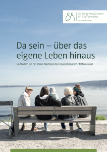 Hospiz Polling - Hospizverein Pfaffenwinkel: Vier Personen im Gespräch am See.