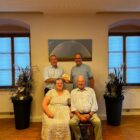 Spendenübergabe Familie Gastager
